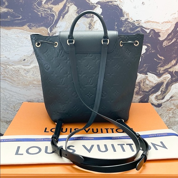 Louis Vuitton Empreinte Montsouris NM Black Leather Backpack - Picture 3 of 11